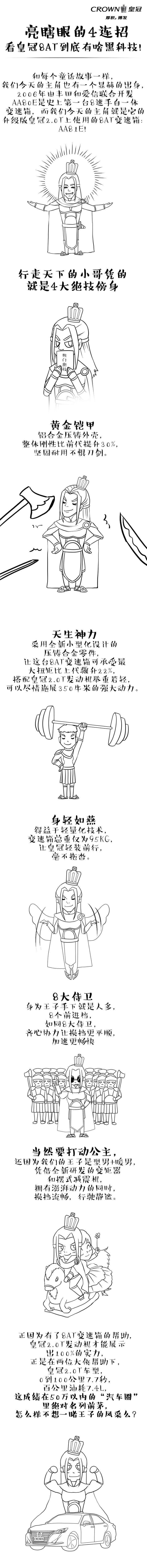 亮瞎眼的4連招，看皇冠8AT到底有啥黑科技！