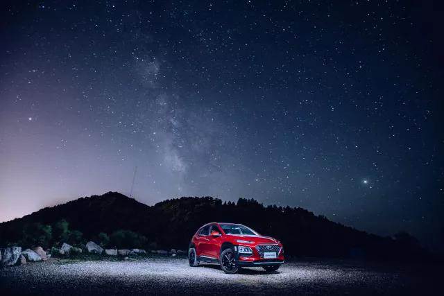 追星之旅丨幽藍星空、深邃如夢，北京現(xiàn)代ENCINO妙峰山之旅！